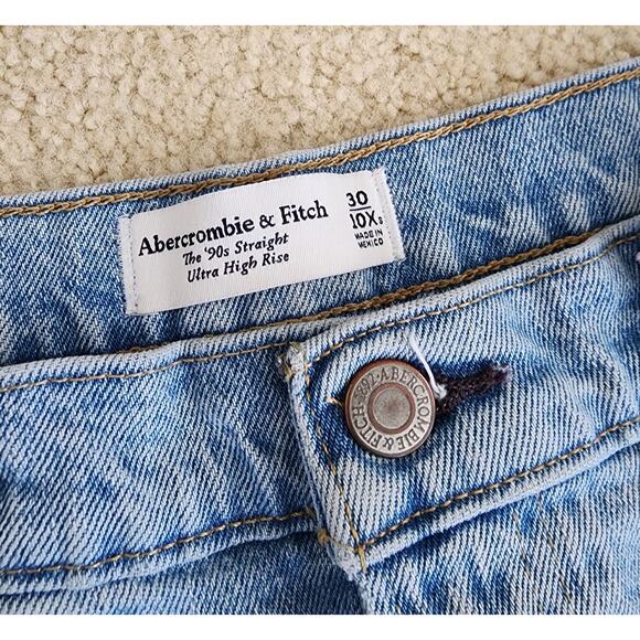 Abercrombie and fitch the 90s straight ultra high rise jean - Picture 8 of 8